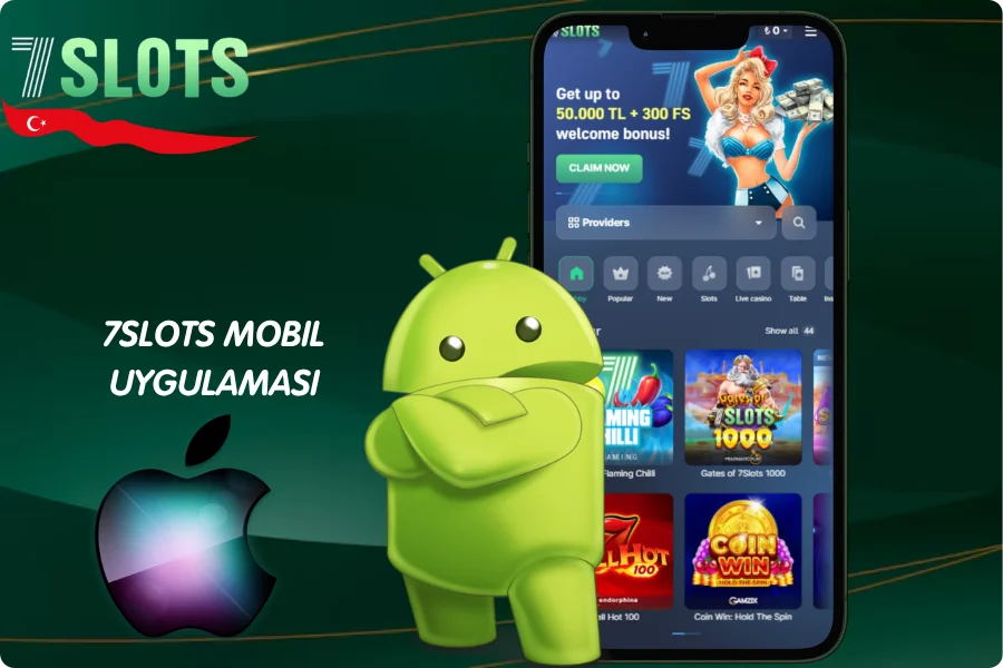 7Slots mobil uygulaması